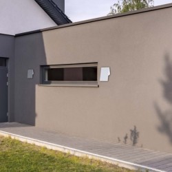Sieninis lauko šviestuvas PLAIN 10W LED baltas