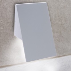 Sieninis lauko šviestuvas PLAIN 10W LED baltas