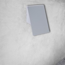 Sieninis lauko šviestuvas PLAIN 10W LED baltas