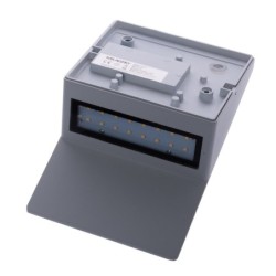 Sieninis lauko šviestuvas PLAIN 10W LED baltas
