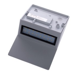 Sieninis lauko šviestuvas 10W LED CRACKS