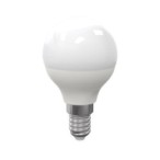 10x LED lemputė 7W E14 G45 Burbulas. Šalta balta