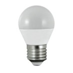 10x LED lemputė 7W E27 G45. Šalta balta
