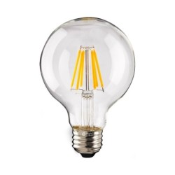 Lemputė Filamentinė LED 7W Burbulas E27 2700K