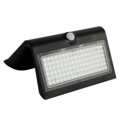 Šviestuvas su saulės elementu Butterfly juodas 6.8W