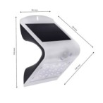 Šviestuvas su saulės elementu Butterfly baltas 1.5W