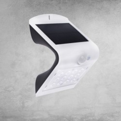 Šviestuvas su saulės elementu Butterfly baltas 1.5W