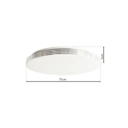Lubinis šviestuvas SIENA 80W LED Ø750 mm