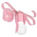 Sieninis šviestuvas EMMA PINK 1xE27