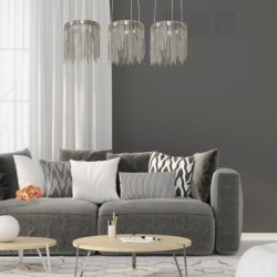 Pakabinamas šviestuvas CASCATA SATIN 54W LED
