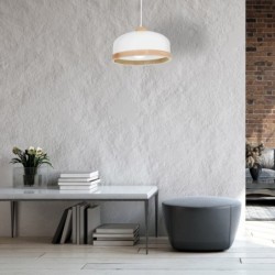 Pakabinamas šviestuvas STUDIO WHITE 1xE27