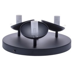 Lubinis šviestuvas SFERA BLACK 3xE14