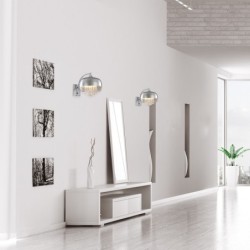 Sieninis šviestuvas LUNA 1xE14 LED