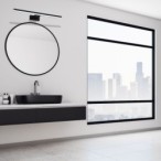 Sieninis šviestuvas SHINE BLACK 13,8W LED