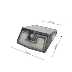 Šviestuvas su saulės elementu Transformer 7W 4000K