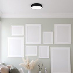 Lubinis šviestuvas OHIO BLACK 24W LED