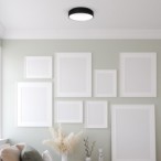 Lubinis šviestuvas OHIO BLACK 24W LED