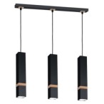 Pakabinamas šviestuvas VIDAR BLACK 3xGU10