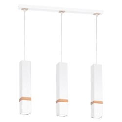Pakabinamas šviestuvas VIDAR WHITE 3xGU10