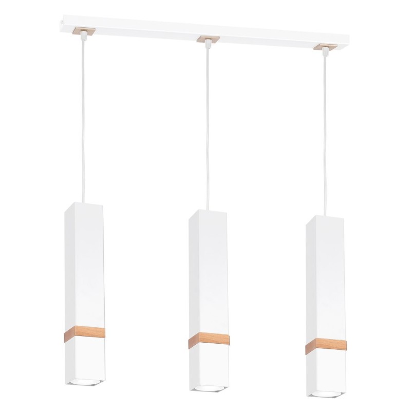 Pakabinamas šviestuvas VIDAR WHITE 3xGU10