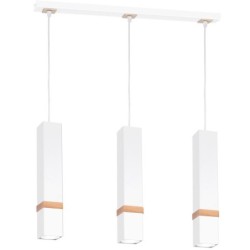 Pakabinamas šviestuvas VIDAR WHITE 3xGU10