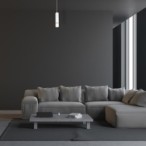 Pakabinamas šviestuvas VIDAR WHITE 1xGU10