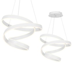 Pakabinamas šviestuvas ANDROMEDA WHITE 45W LED