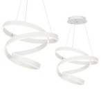 Pakabinamas šviestuvas ANDROMEDA WHITE 45W LED