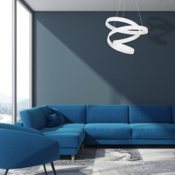 Pakabinamas šviestuvas ANDROMEDA WHITE 45W LED
