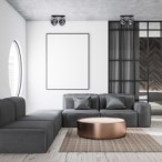 Lubinis šviestuvas LUGAR BLACK 2xAR111 GU10