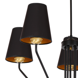 Šviestuvas VICTORIA BLACK 5xE27