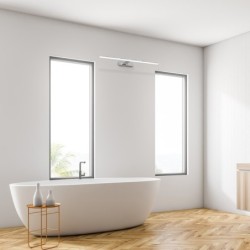 Sieninis šviestuvas SPLASH CHROME 12W LED