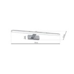 Sieninis šviestuvas SPLASH CHROME 12W LED