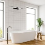 Sieninis šviestuvas SPLASH BLACK 8W LED