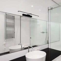 Sieninis šviestuvas SPLASH BLACK 8W LED
