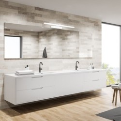 Sieninis šviestuvas SPLASH WHITE 8W LED
