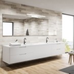 Sieninis šviestuvas SPLASH WHITE 8W LED