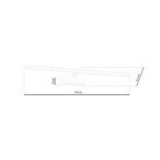 Sieninis šviestuvas SPLASH WHITE 12W LED
