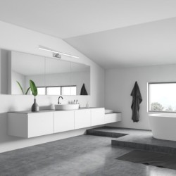 Sieninis šviestuvas SPLASH CHROME 16W LED