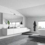 Sieninis šviestuvas SPLASH CHROME 16W LED
