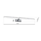 Sieninis šviestuvas SPLASH CHROME 16W LED