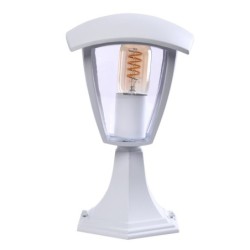 Pastatomas lauko šviestuvas FOX WHITE 1xE27 mažas