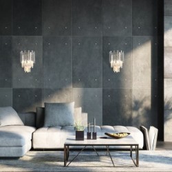 Sieninis šviestuvas ASPEN CHROME 2xE14