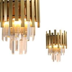 Sieninis šviestuvas ASPEN GOLD 2xE14