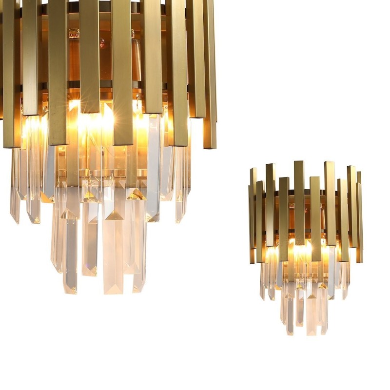 Sieninis šviestuvas ASPEN GOLD 2xE14
