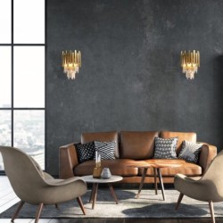 Sieninis šviestuvas ASPEN GOLD 2xE14