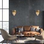 Sieninis šviestuvas ASPEN GOLD 2xE14