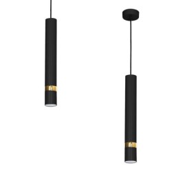 Pakabinamas šviestuvas JOKER BLACK/GOLD 1xGU10