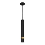 Pakabinamas šviestuvas JOKER BLACK/GOLD 1xGU10