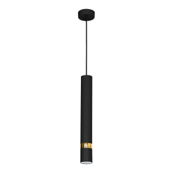 Pakabinamas šviestuvas JOKER BLACK/GOLD 1xGU10